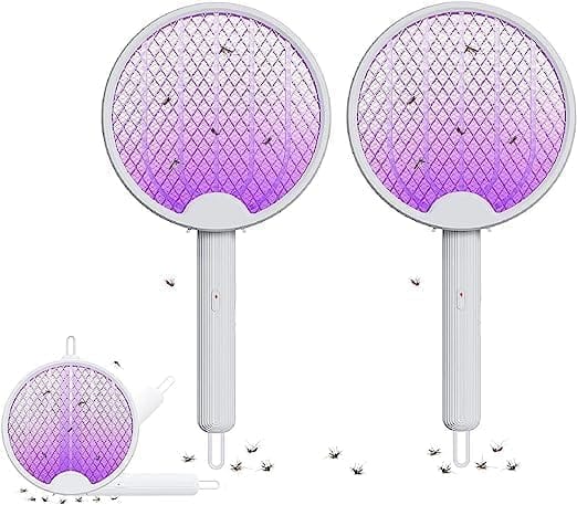 GLOWSERIE LED Light Mosquito Swatter with Charging Cable