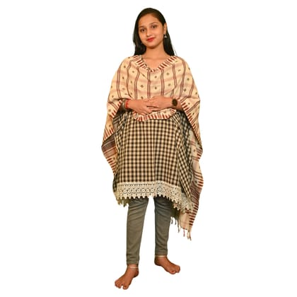 Natural Dyed Kotpad Cotton Dupatta | Tribal Handloom, Odisha