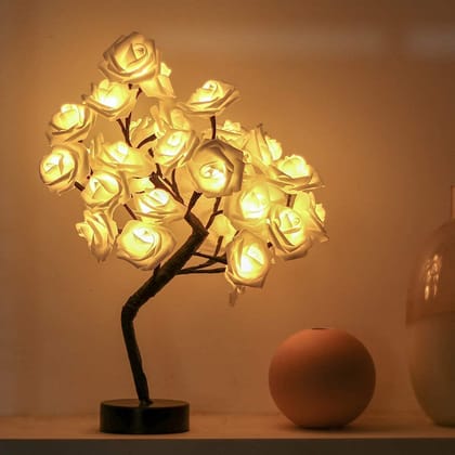 GLOWSERIE Premium LED Rose Flower Tree Light