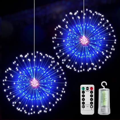 GLOWSERIE Multicolor 360° Starburst Fireworks Effect LED Decorative Lamp with Wireless Remote for Indoor & Outdoor Lighting GLOWSERIE Multicolor 360° Starburst Fireworks Effect LED Decorative Lamp with Wireless Remote for Indoor & Outdoor Lighting