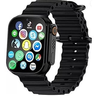 Ultra Watch Bluetooth Calling Fitness Watch Magnetic Charging Smartwatch