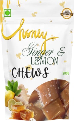 Honey Ginger & Lemon Chews