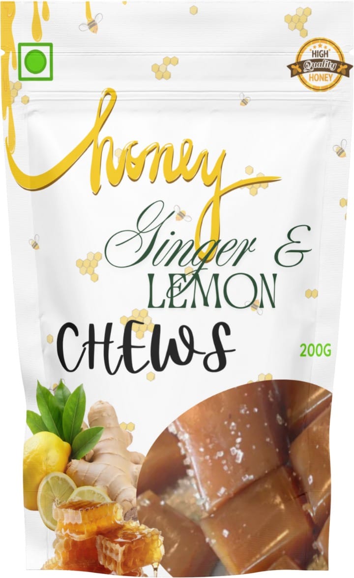 Honey Ginger & Lemon Chews