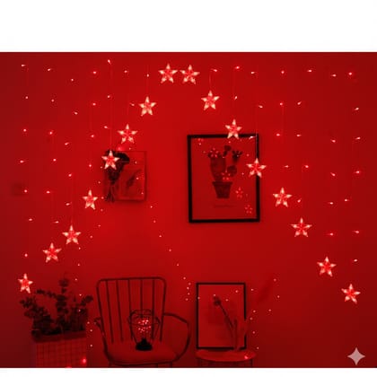 GLOWSERIE Star Hanging LED Fairy Lights for Wall, Window, Bedroom, Wedding & Holiday Decorative Lighting GLOWSERIE Star Hanging LED Fairy Lights for Wall, Window, Bedroom, Wedding & Holiday Decorative Lighting