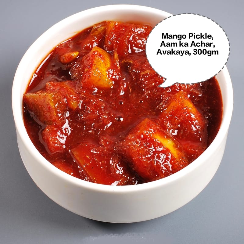 Mango Pickle, Aam ka Achar, Avakaya, Maanga Oorugai, Keri ka Achar 300gm
