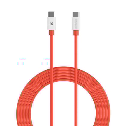 Portronics Konnect Dash Max High Grade Copper Cable, 1 M Length, Universal PD Type-C charging