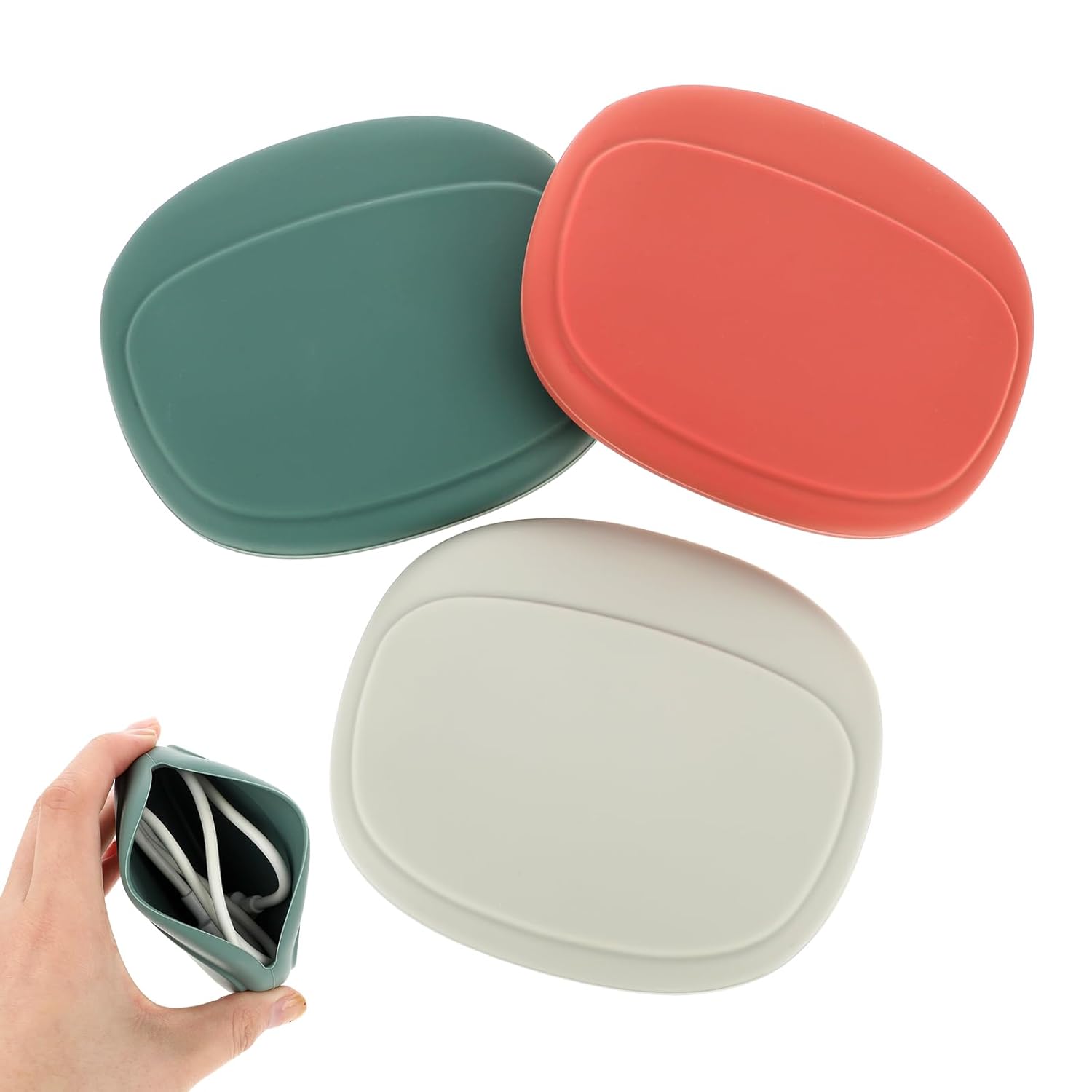 SILICONE DATA CABLE STORAGE CASE