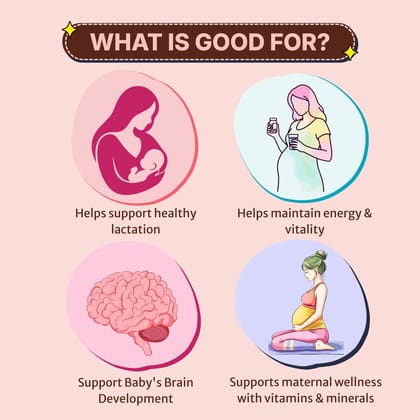 HealthBest Pregnabest Chocolate Lactation Powder - 300gm - Boost Milk Supply for Breastfeeding Moms - Antioxidants, Multivitamins & Minerals - Pregnancy & Prenatal Care