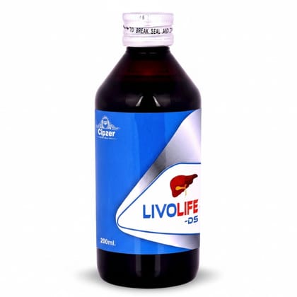 Cipzer Livo Life Syrup | Complete Liver Protection, Detoxification & Regeneration Tonic (200 ml)