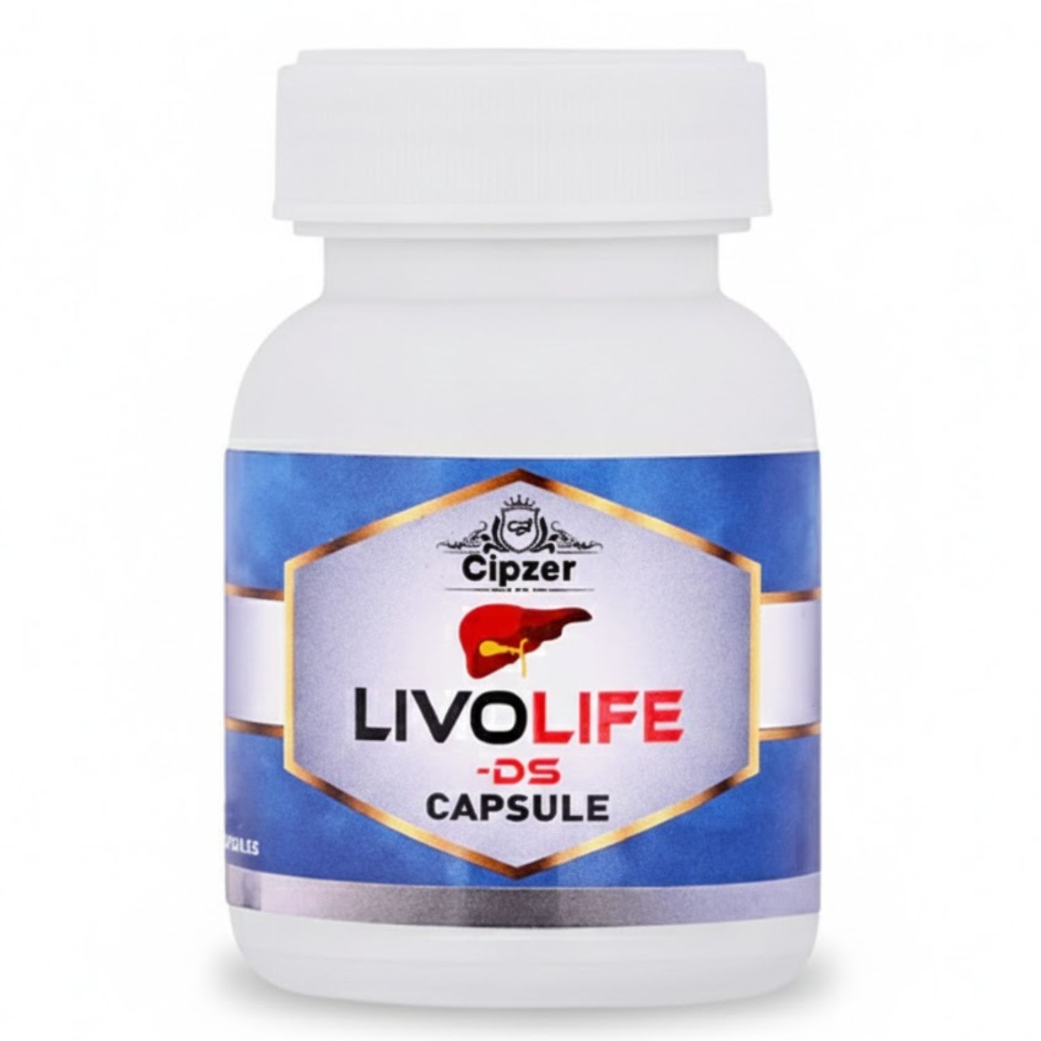 Cipzer Livo Life | Optimal Liver Function, Detoxification & Digestive Vitality  (60 Capsules)
