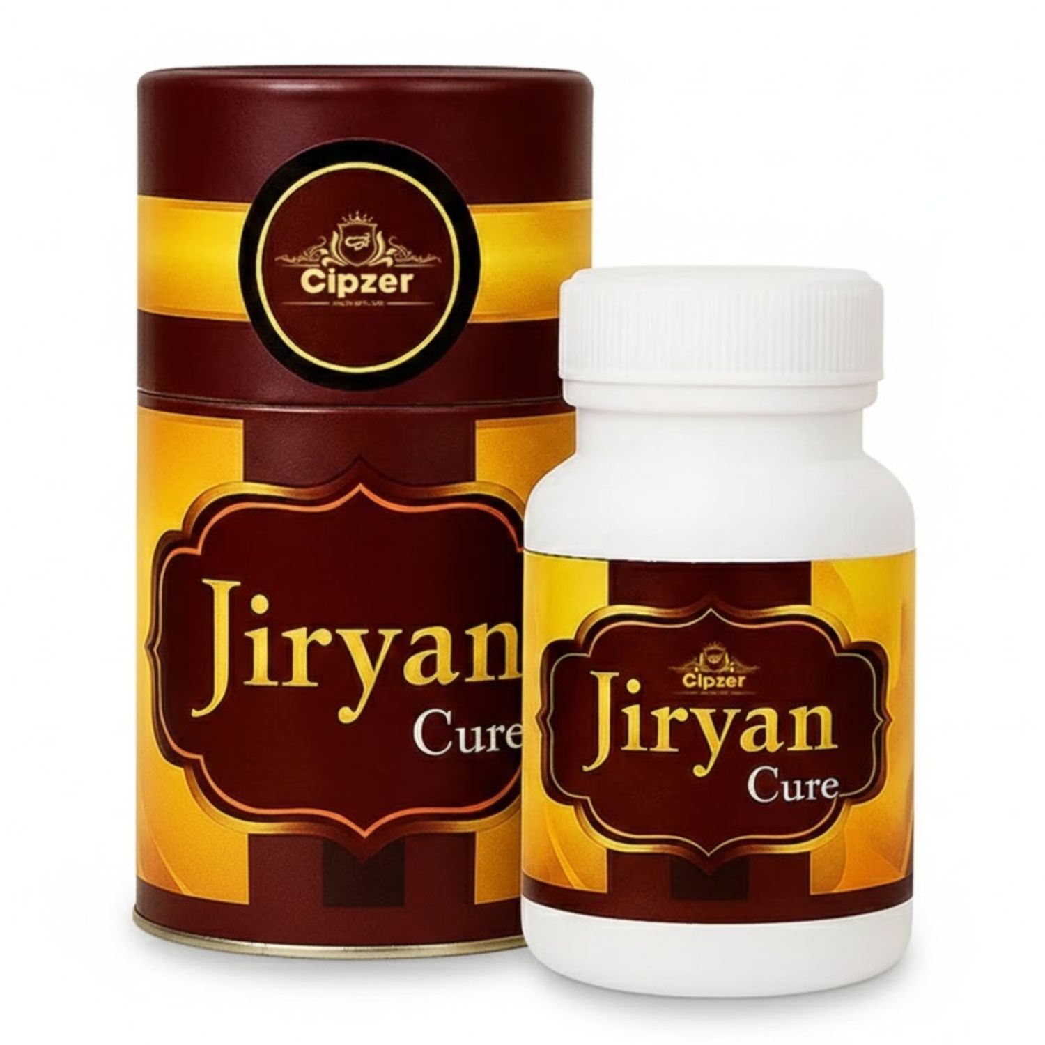Cipzer Jiryan Cure Pills | Restore Vitality, Enhance Stamina & Address Male Sexual Debility (60 Capsules)