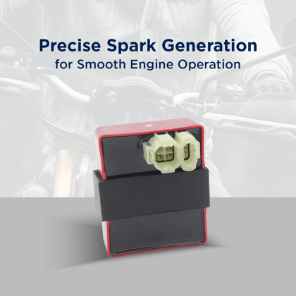 VARROC Controller Unit I3S I-SMRT100 SPLD+ Black | OE Quality | Top-Notch Performance | Superior Ignition Action | Fast Heat Dissipation | Better Engine Life | Easy to Install