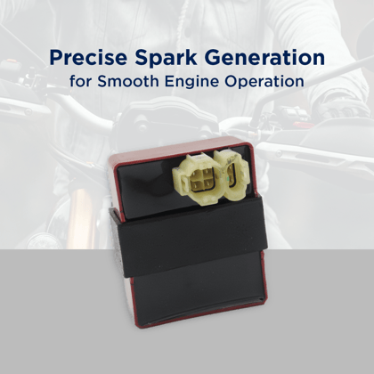 VARROC Controller Unit I3S I-SMRT100 SPLD+ Black | OE Quality | Top-Notch Performance | Superior Ignition Action | Fast Heat Dissipation | Better Engine Life | Easy to Install