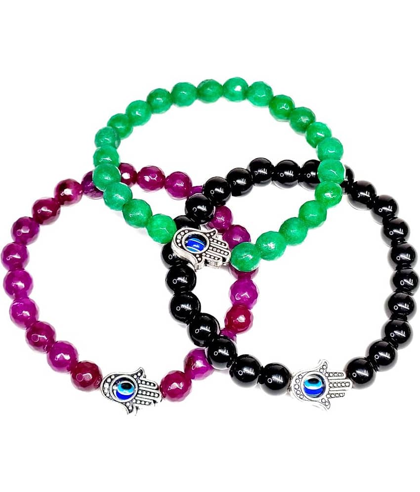 DAIVYA WELLNESS - Multicolor Bracelet ( Pack of 3 )