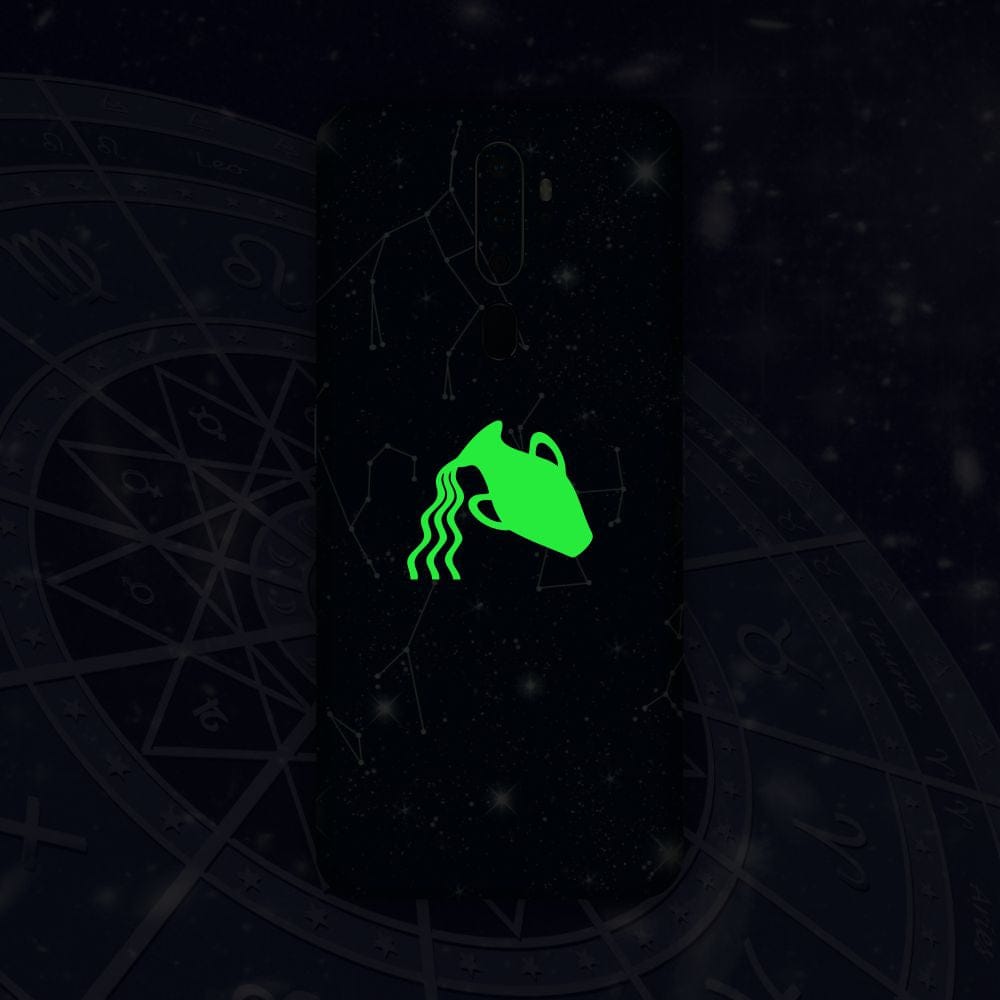 Zodiac Aquarius Neon