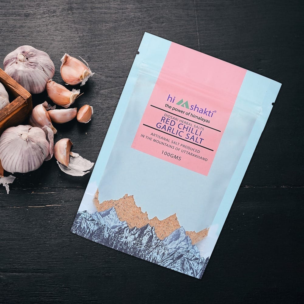Red Chilli Garlic Salt, 100 Grams