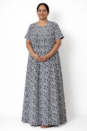 Nighty for Women Cotton Floral