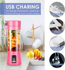 Portable USB Juicer Electric Juice Maker Mixer Bottle Blender Grinder Shake Fruit & Vegetable Smoothie Maker