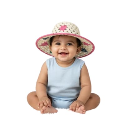 Eco Crown | Handcrafted Fashion Sun Hat by Thiruchuli Vayalaga Jeevidam