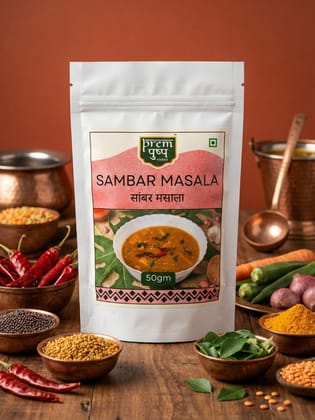 Prempushp Sambhar Masala - 50gm
