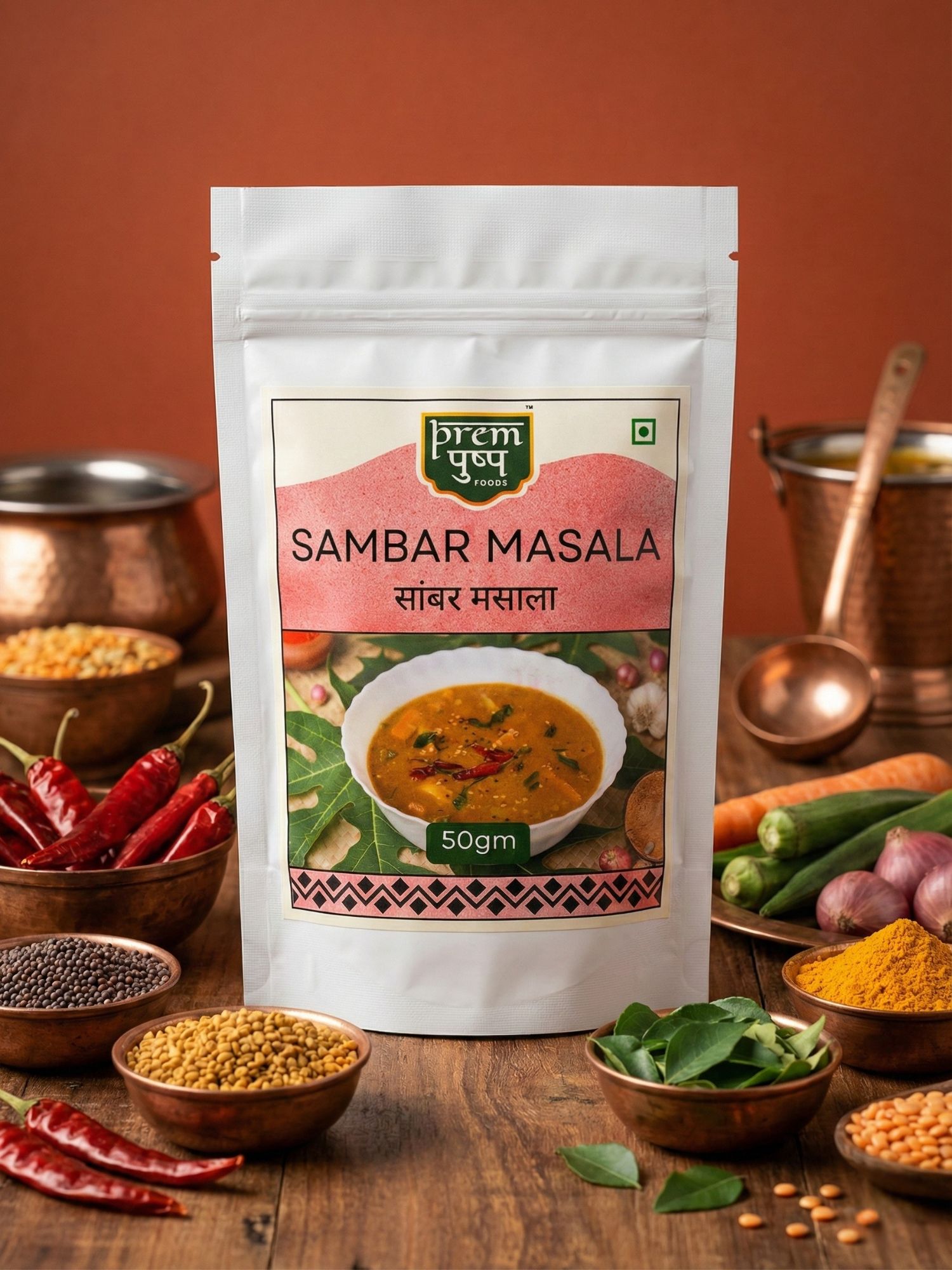 Prempushp Sambhar Masala - 50gm