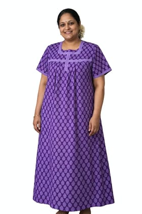 cotton nighty plus size for women