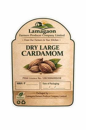 Premium Quality Dry Large Cardamom- 100gm