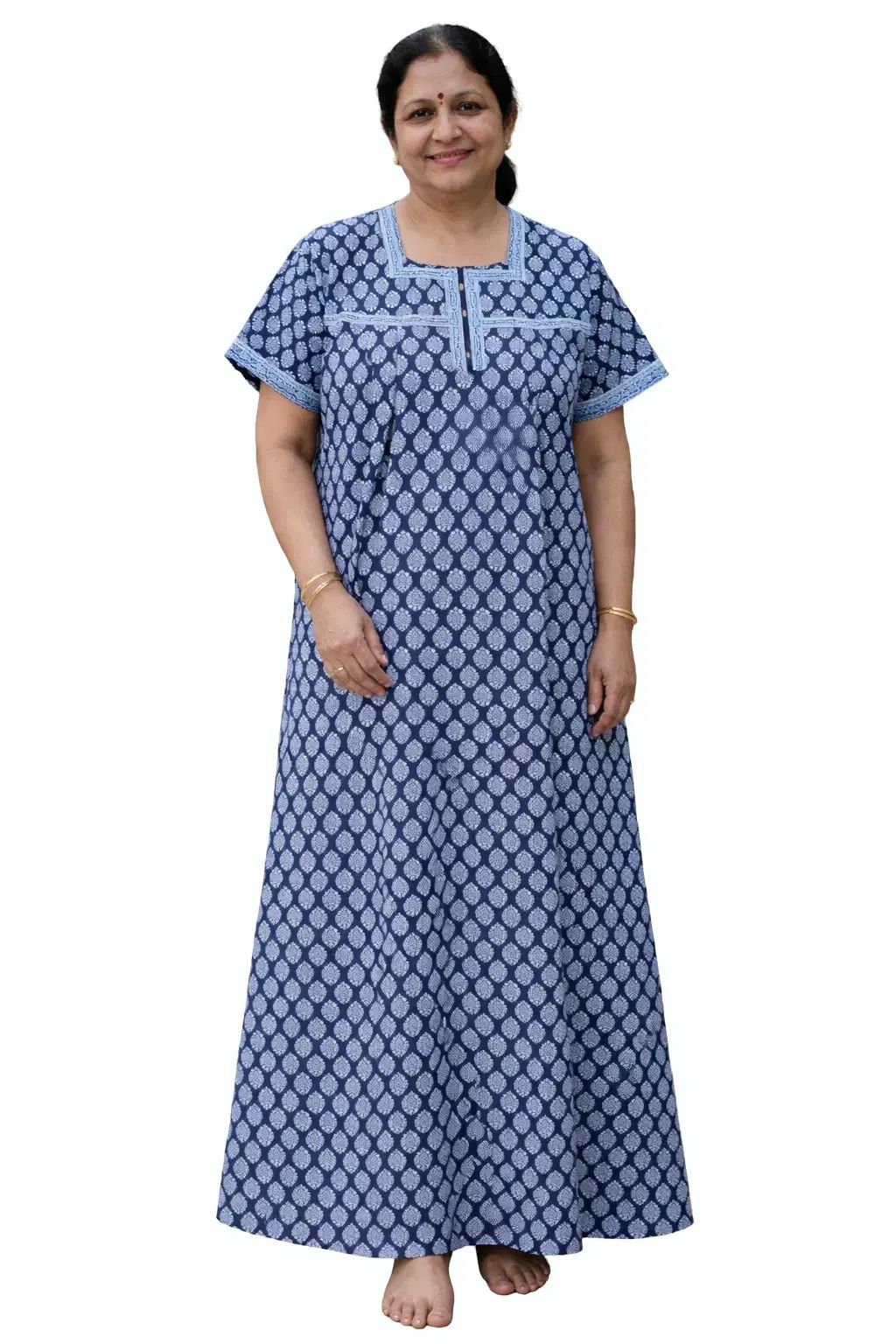 night gown for women stylish cotton