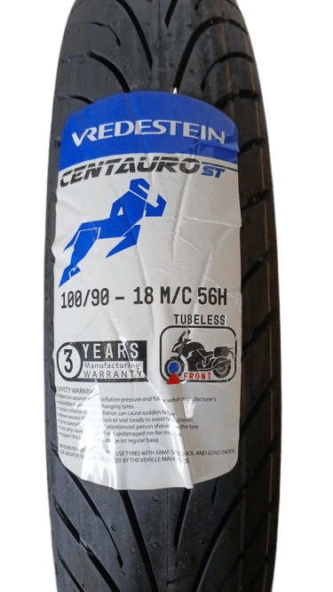 Vredestein Centauro ST 100/90-18 M/C 56H Tubeless Motorcycle Tire