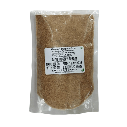 Paraj Organics Dates Palm Jaggery Powder