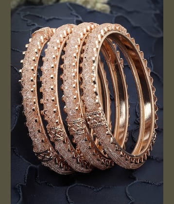 Sukkhi Gold Bangle Set ( Pack of 4 )