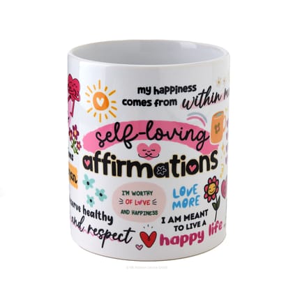Motivations-Tasse "Self-Loving Affirmations"