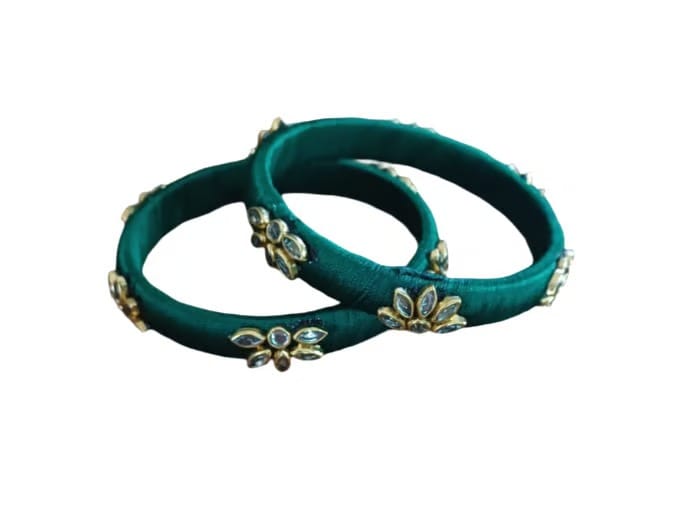 Silk Thread Bangles - Bangles & Bracelets | Buy online on ZillyBuy