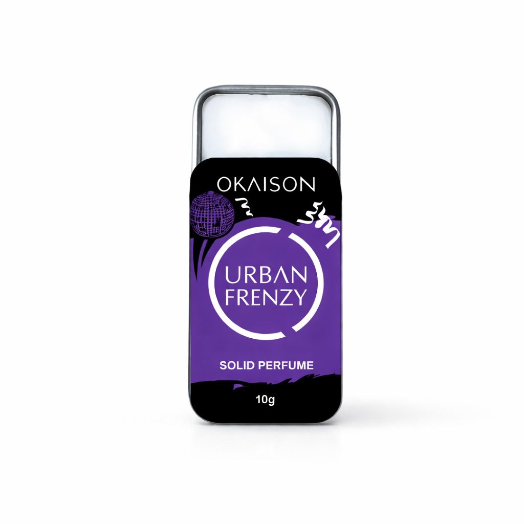 OKAISON URBAN FRENZY| Solid perfume for men & women| perfume with oud|
