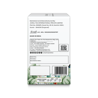 Chai Vedic Turmeric Ashwagandha Herbal Infusion Tea | 20 Tea Bags | Tea Powder