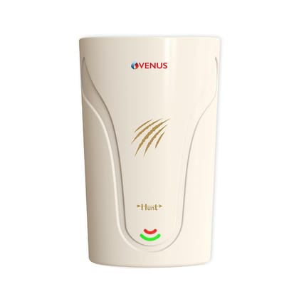 Venus Hunt 3Litre Instant Water Heater For Bathroom (Ivory) | 3000 Watts | High Grade SS Inner Tank Geyser | 5 years Guarantee | Copper Heating Element with 2 Year Guarantee | Compact & Durable | 8bar Venus Hunt 3Litre Instant Water Heater For Bathroom (