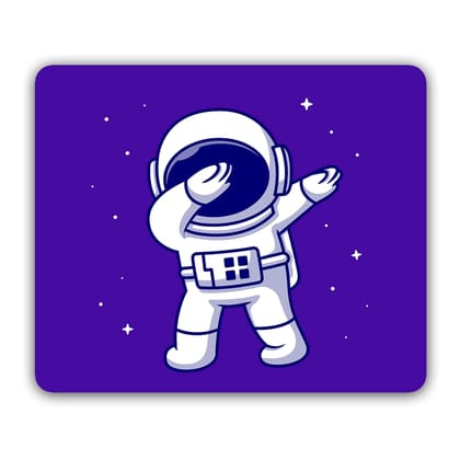 Cute Dabbing Astronaut Gaming Mouse PAD for Computer, PC and Laptop MP614