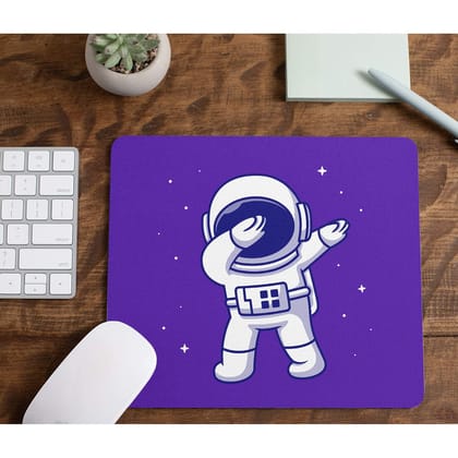 Cute Dabbing Astronaut Gaming Mouse PAD for Computer, PC and Laptop MP614
