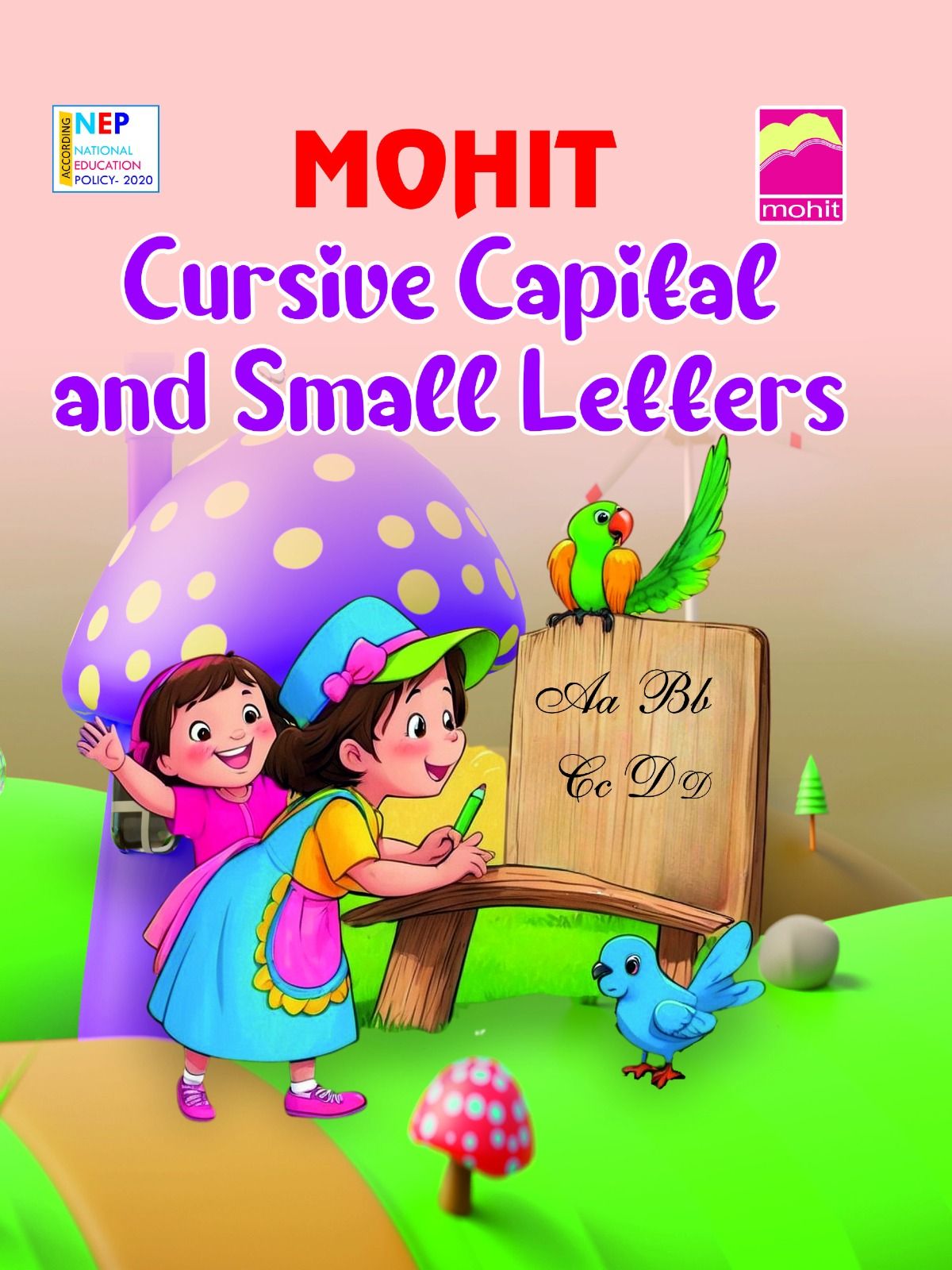 CURSIVE CAPITAL & SMALL LETTERS(UKG)