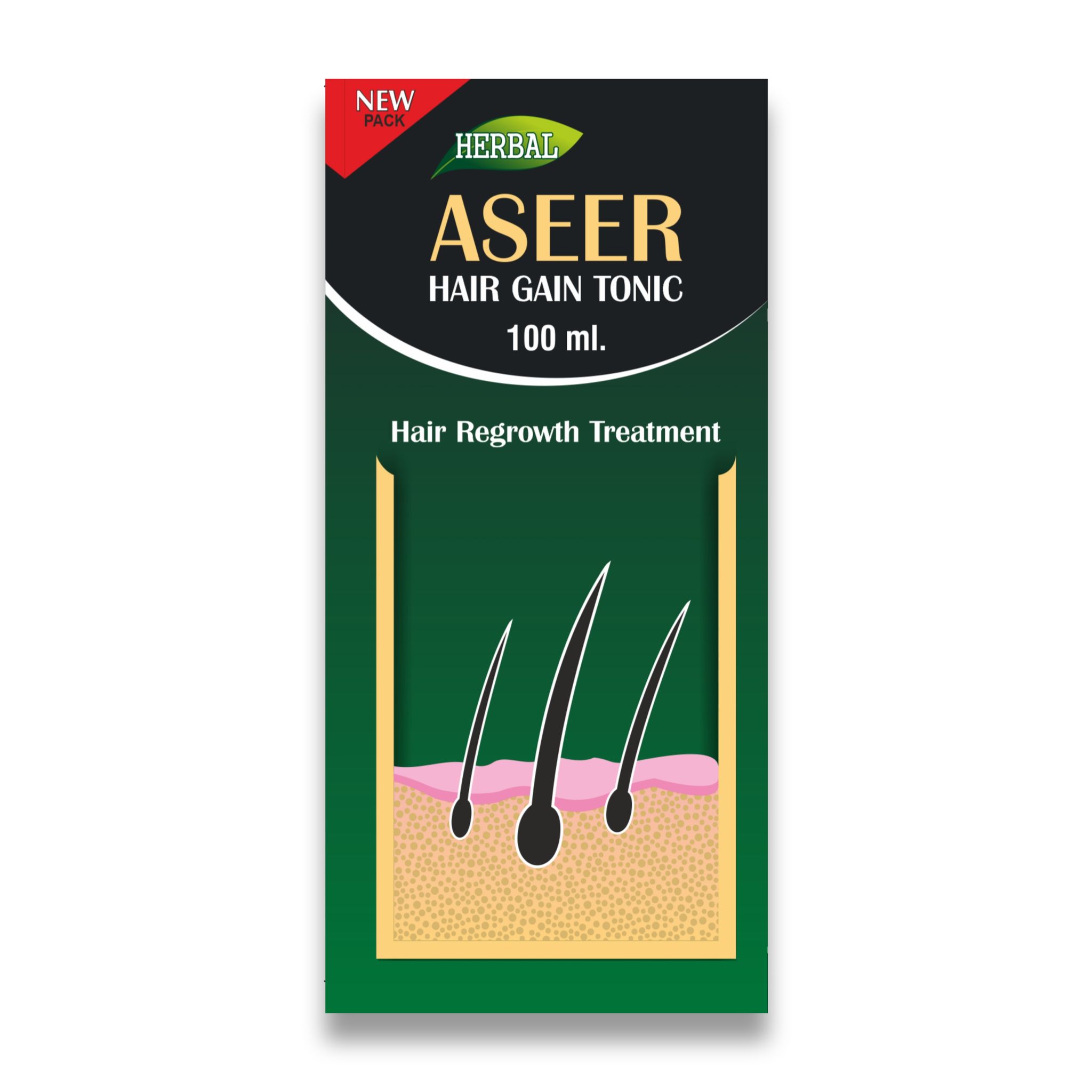 Mahida and Sons Aseer Hair Gain Tonic | Hair Fall Control Oil | Dandruff Relief | Helps Prevent Premature Greying | Promotes Hair Growth for Men & Women | Supports New Hair Growth | Enriched with 14 Herbal Ingredients