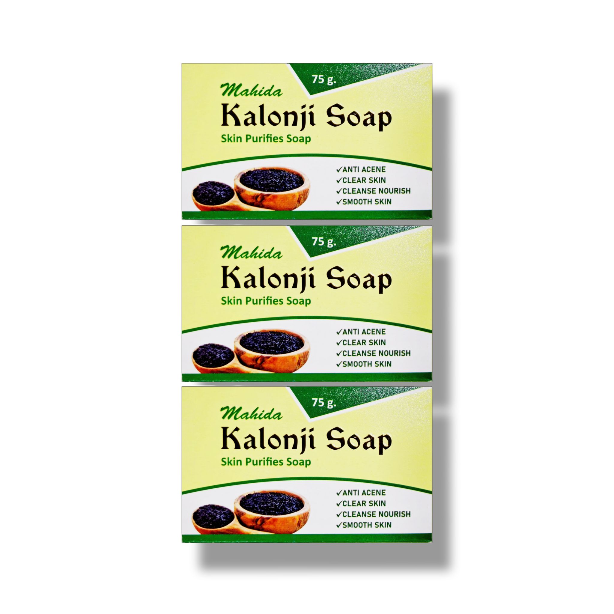 Mahida & Sons Mahida’s Kalonji Soap – 75g | Deep Nourishment for Glowing Skin | Anti-Fungal & Anti-Bacterial Protection | Germ Protection | Skin Conditioning | Gentle Care for Soft & Healthy Skin