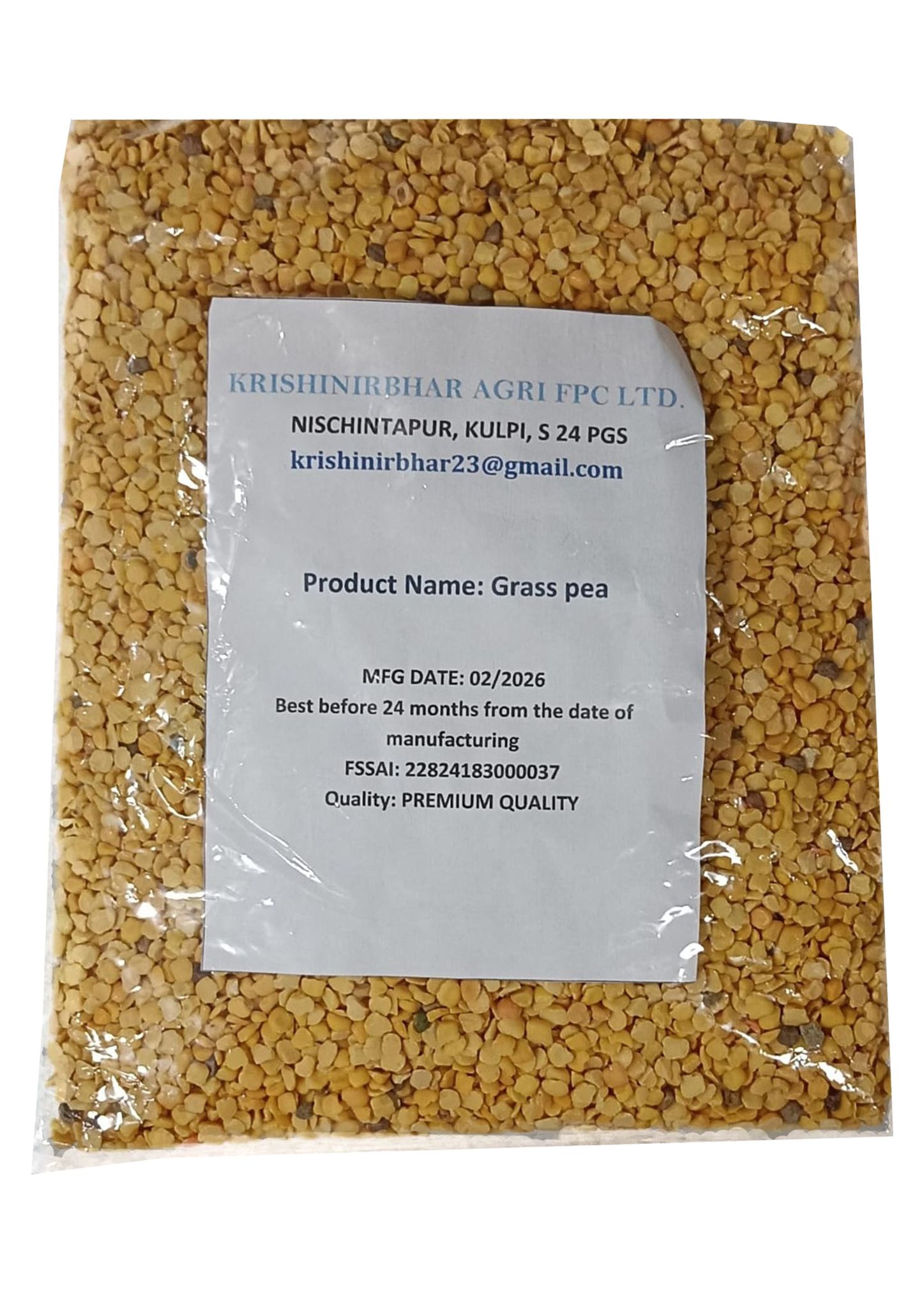 Grass pea (Khesari Dal)