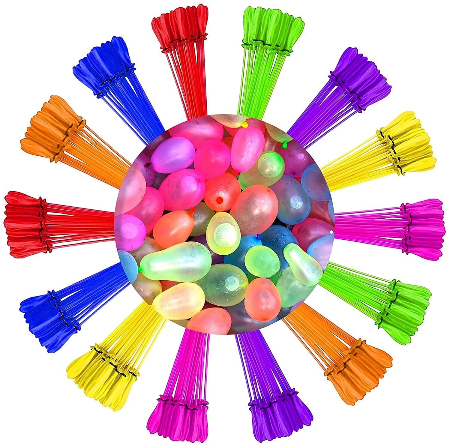 Water Magic Balloons 333Pcs for Holi (Set of 9) | Innovative Concept Easy Quick | time Saving Very Quickly Fills | The Balloons Without Any Tying Hassle pani ke gubbare