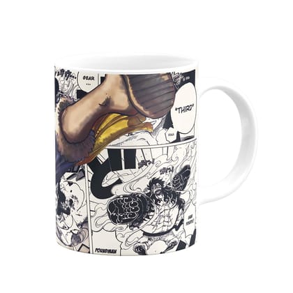 One Piece Luffy Anime ceramic coffee mug is a great gift idea for coffee addicts