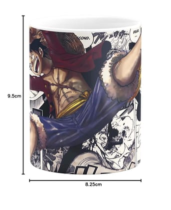 One Piece Luffy Anime ceramic coffee mug is a great gift idea for coffee addicts