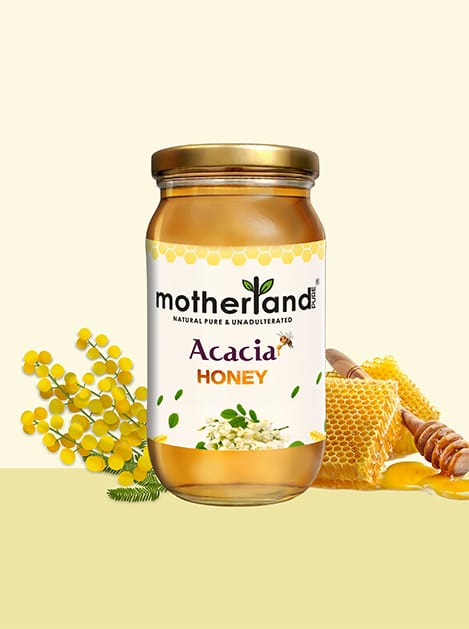 Pure & Raw Acacia Honey | Motherland Pure