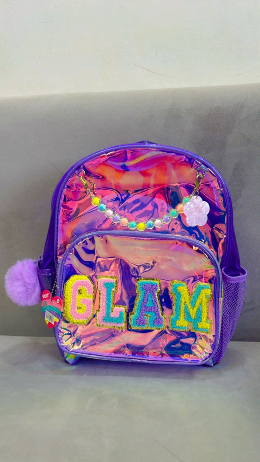 NIYO TOYS Unique Kids School Bag - Glam Backpack-Purpple
