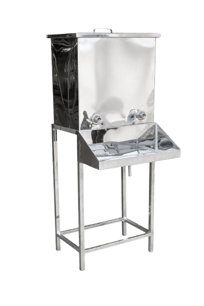Square Tank Stainless Steel Water Dispenser - 100 Ltr