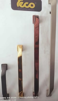 ADISON Stainless Steel Door Pull Handle Designer Trendy Look 12 Inch in Size Pack of 2 Handles with Screw | Multicolor 35