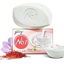 Godrej No.1 Kesar Milk Cream Bathing Soap 100 GRAM